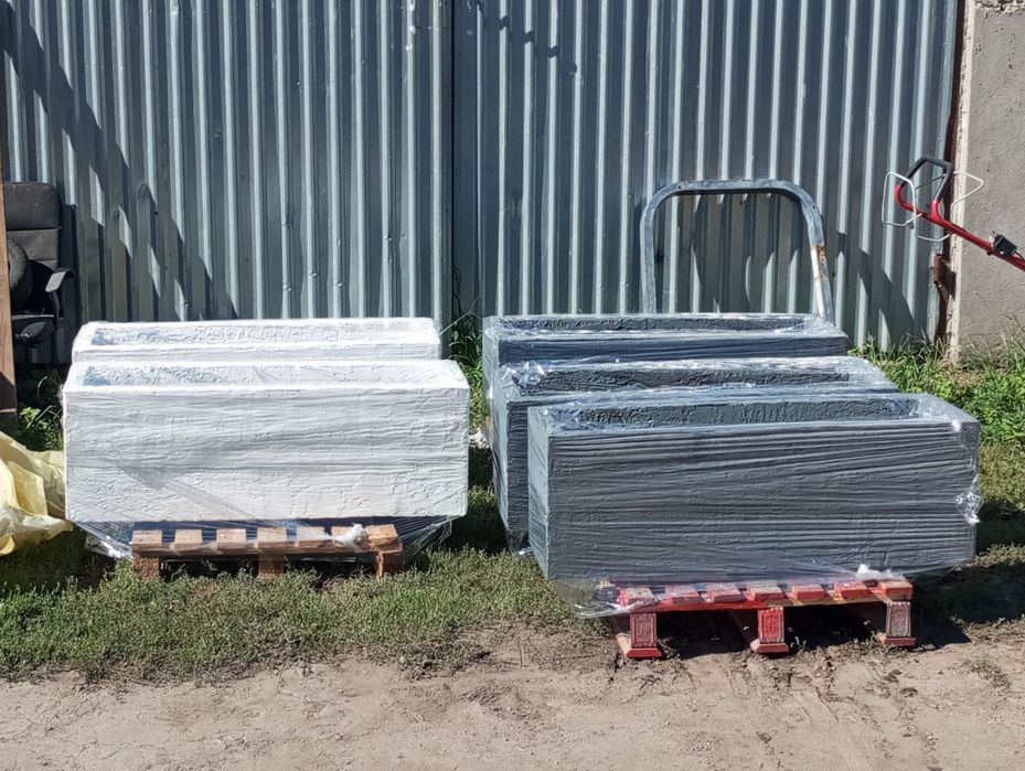 Donice betonowe ogrodowe 120x40x40cm nowe produkcja