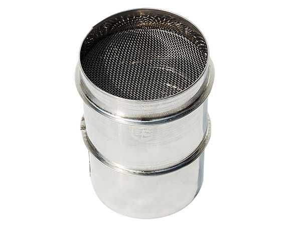 Фільтр для меду на банку, подвійна очистка, нержавійка