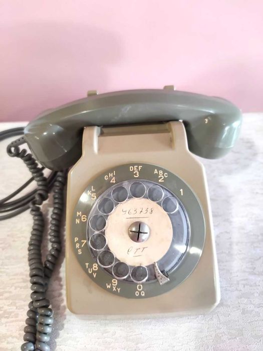Telefone antigo de disco