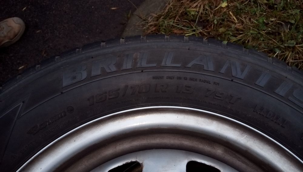 Шини з дисками 165/70 R 13