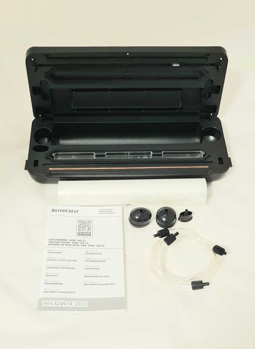 Вакууматор вакуматор Silver Crest 160ВТ 125 вакуумная машина упаковщик
