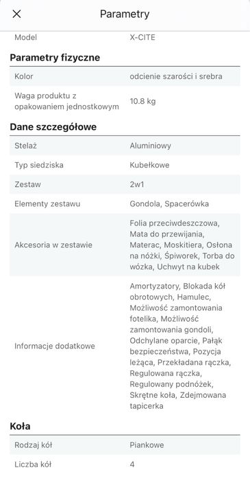 Wózek 2w1  X-Lander