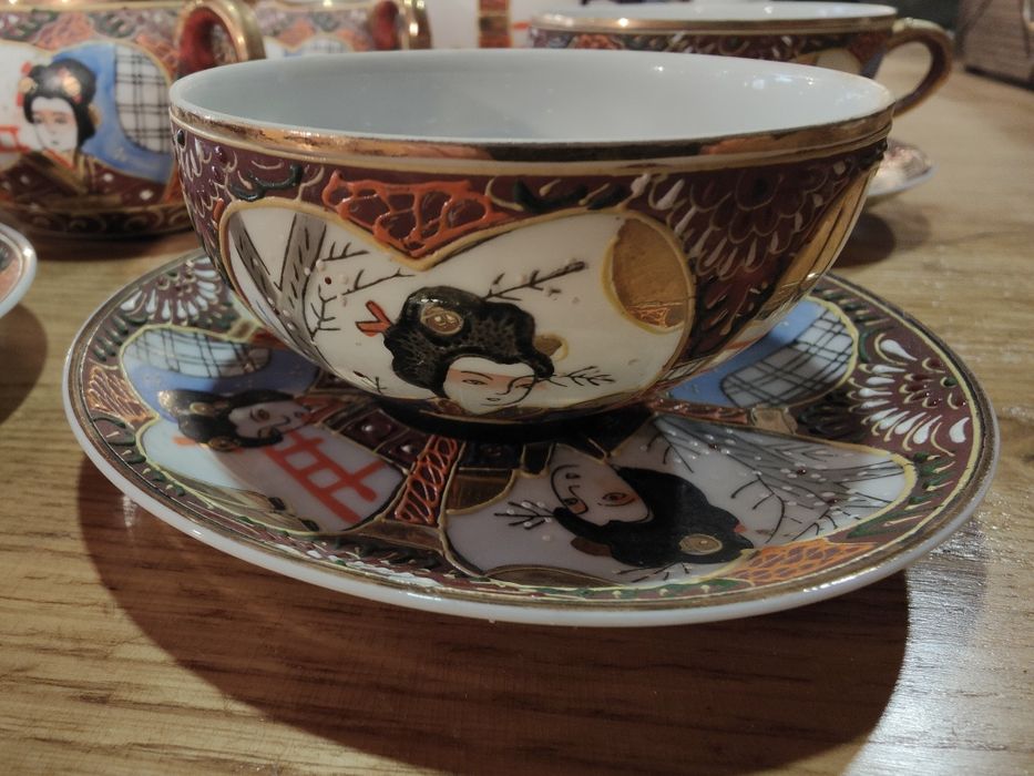 Jogo chá original chinês porcelana