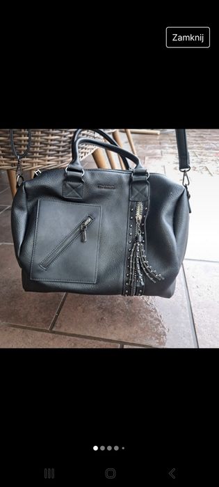 Czarna torebka Monnari