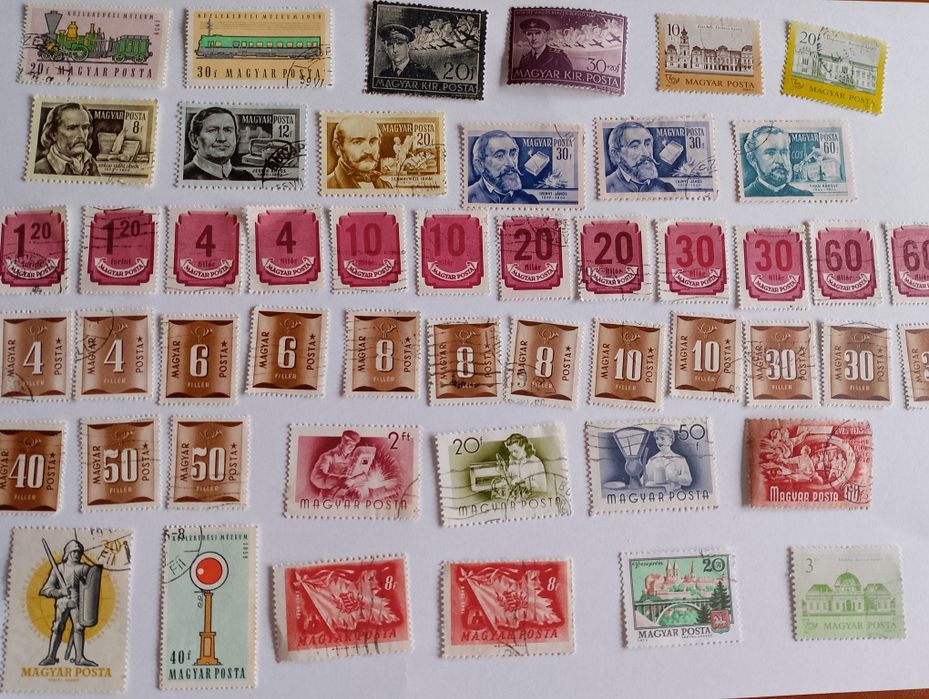 Znaczki pocztowe Magyar Posta