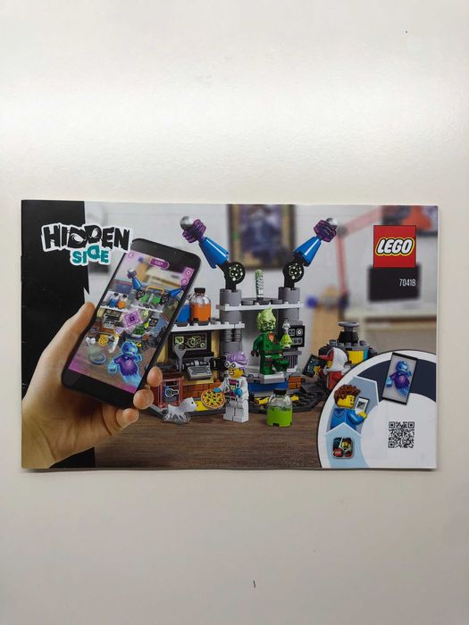 Kompletne Lego Hidden Side 70418 + pudełko, instrukcja