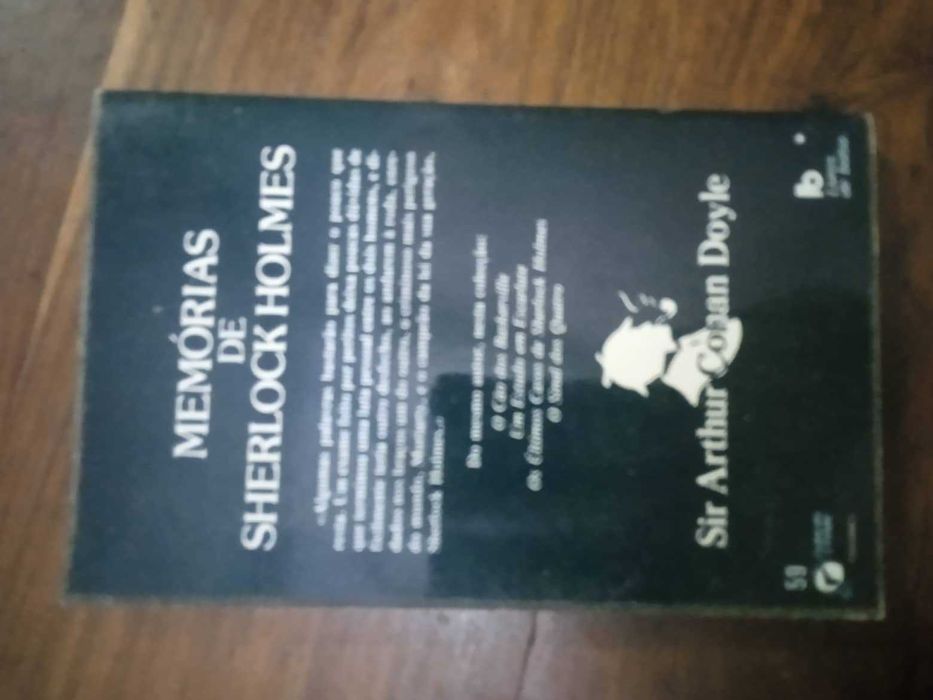 Livro Memórias de Sherlock Holmes