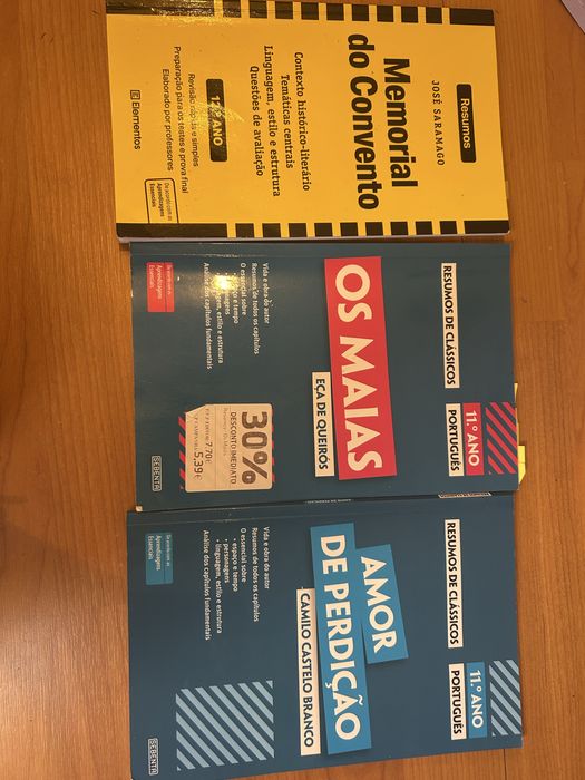 Resumos obras secundario