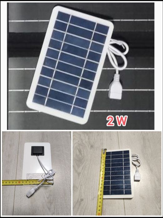 Портативная солнечная зарядная панель 2w/20w/65w/80w/120w Power bank
