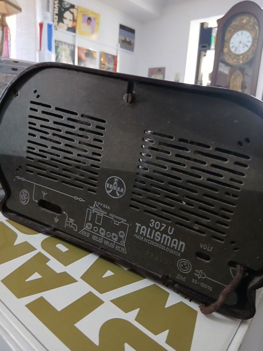 Tesla Talisman 307 U Radio raro antigo