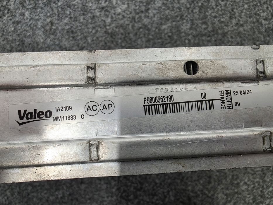 intercooler peugeot expert iii citroen jumpy p9806562180 9806562180