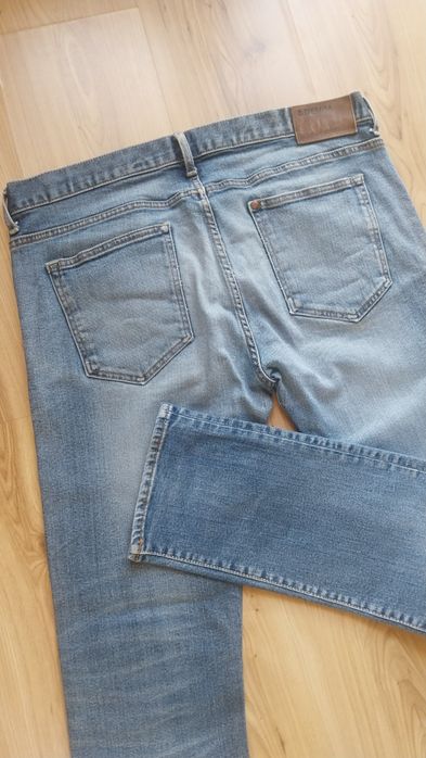 Spodnie dżinsy męskie slim DENIM