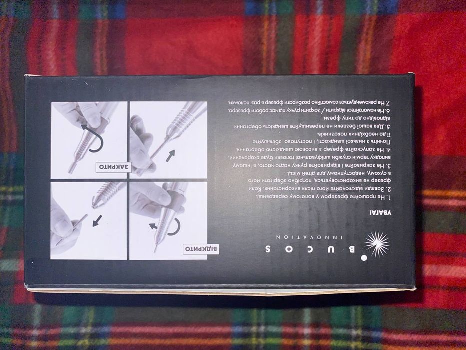 Фрезер для манікюру Bucos ZS-601 PRO