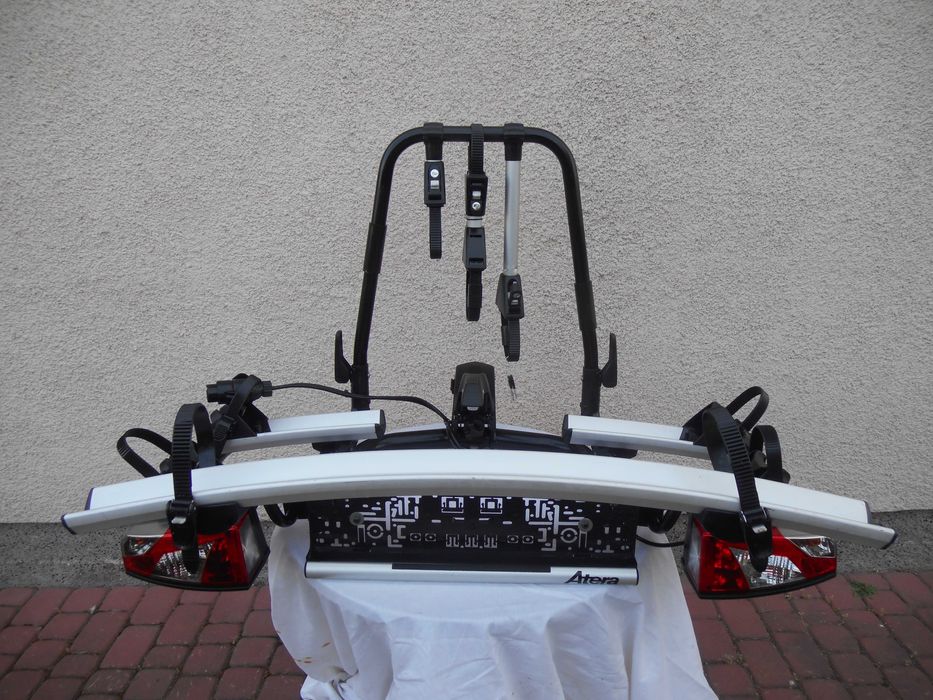Bagażnik Rowerowy na hak TRZY ROWERY 65kg. Jak Nowy Uchylny