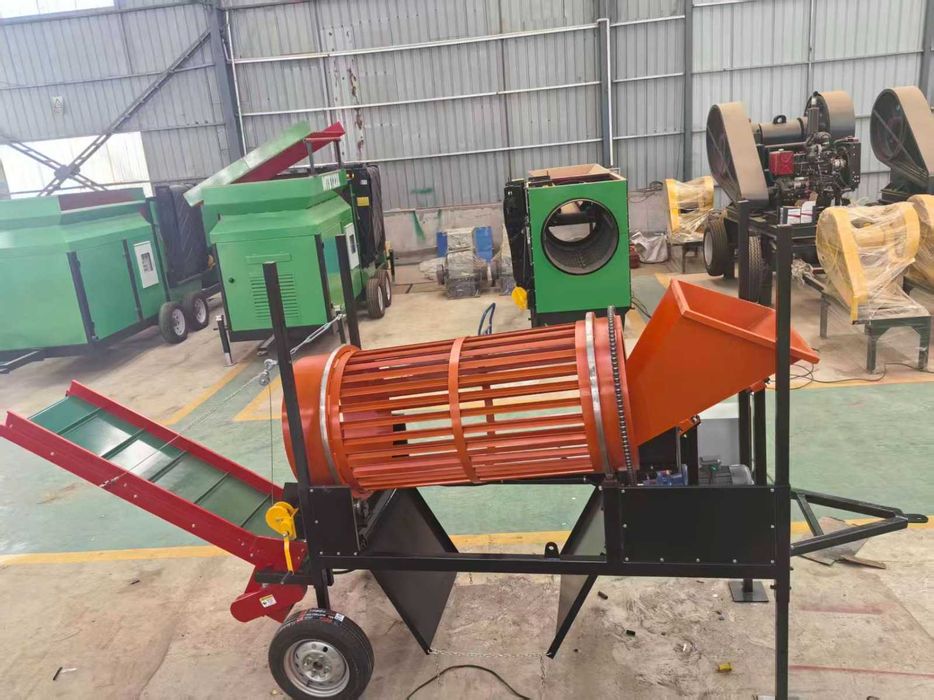 Máquina para limpeza de lenha
