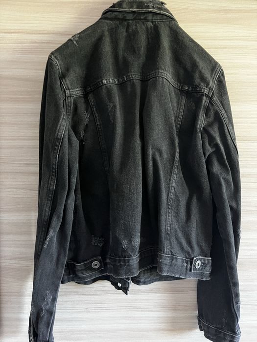Kurtka jeansowa czarna