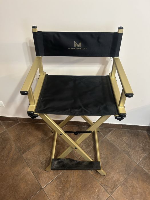 Krzeslo/ hoker skladany do makijażu Many Beauty