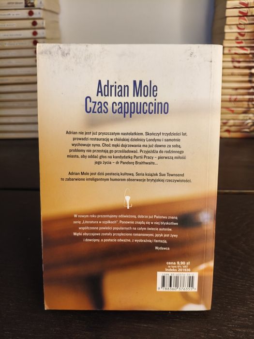 Książka Adrian mole czas cappuccino ⁷⁸