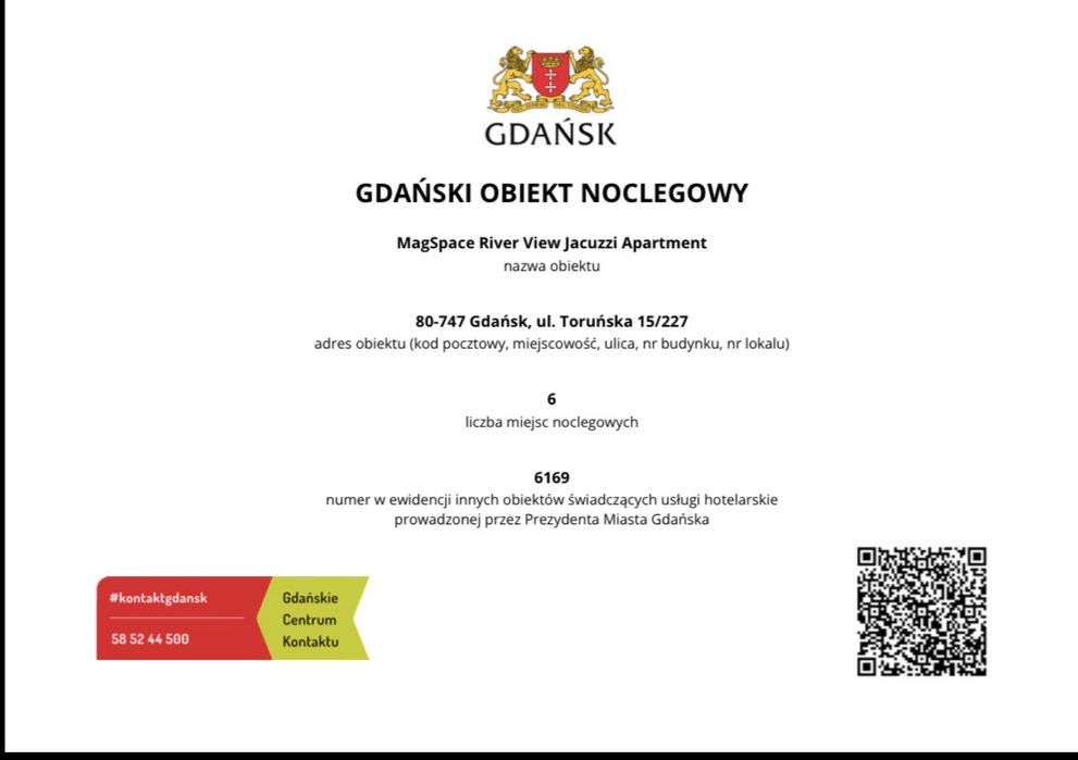 Apartament Jacuzzi Widok na rzekę Gdańsk 4-6.01 wolny