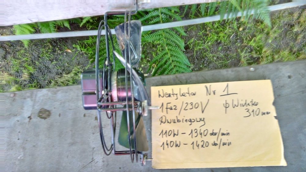 wentylator , mieszacz powietrza