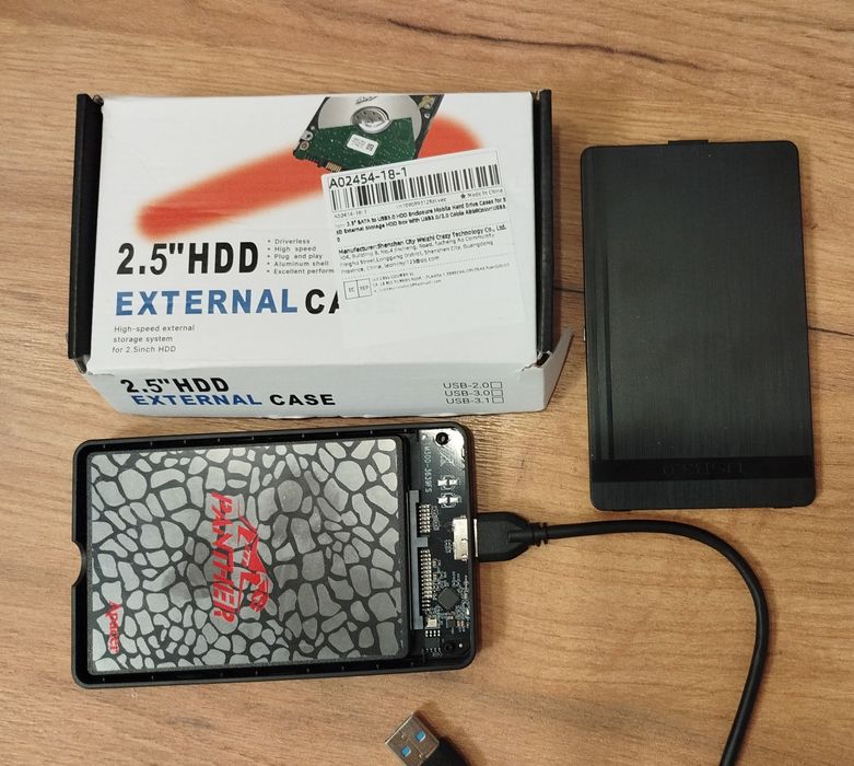 SSD120Gb Apacer AS350 Panther AP120GAS350 в зовнішньому кармані USB3.0