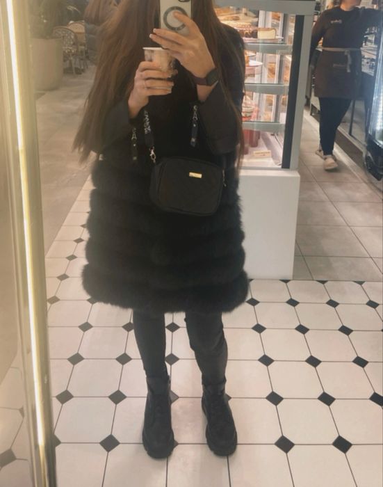 Шуба - жилетка трансформер