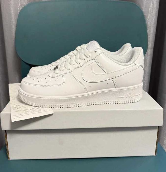 Nike Air Force 1 One All White 46