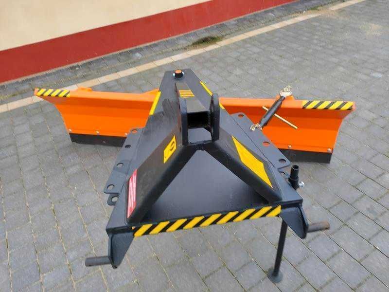 PROMOCJA-pług do śniegu spych-do ciągnika na tył-OBROTOWY-dowóz POLSKA