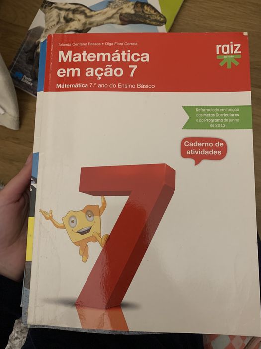 Caderno de atividades Matematica 7.º ano