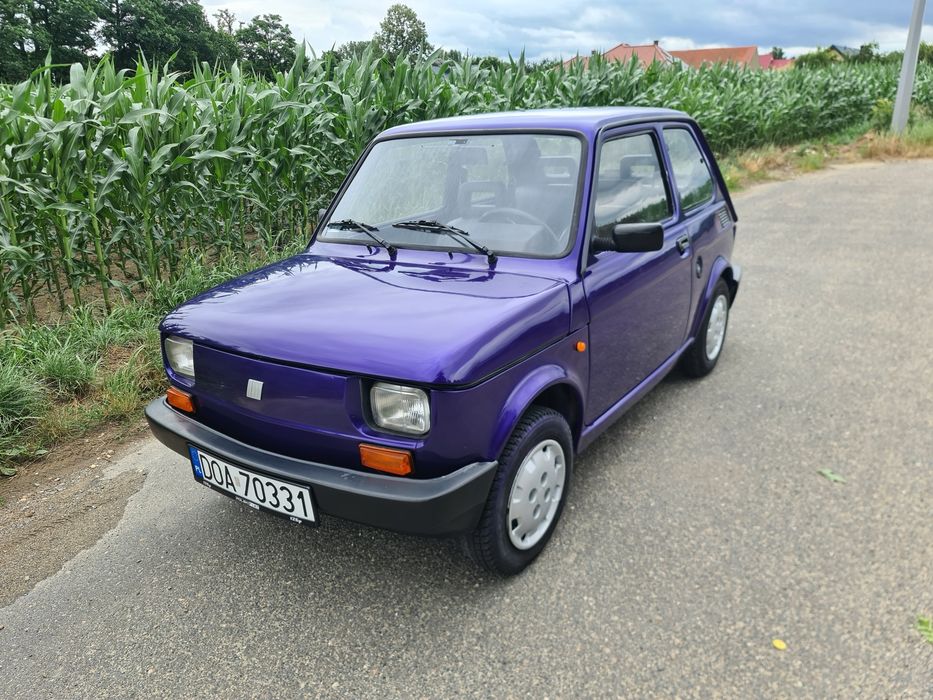 Fiat 126p 650cc 1998 rok fioletowy maluch
