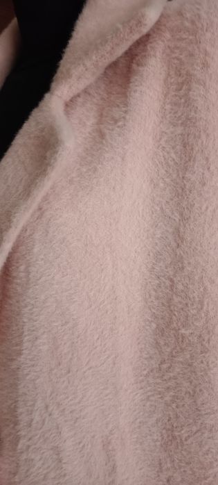 Sweter rozpinany z alpaki jak płaszczyk