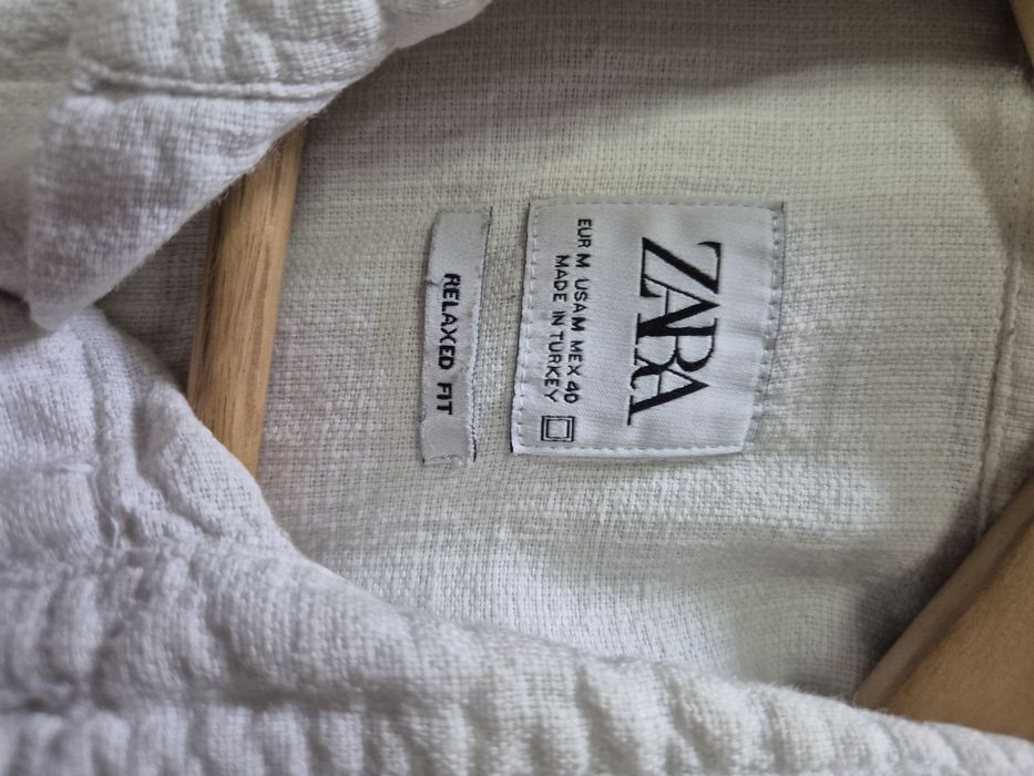 Camisa ZARA T-M cor branca