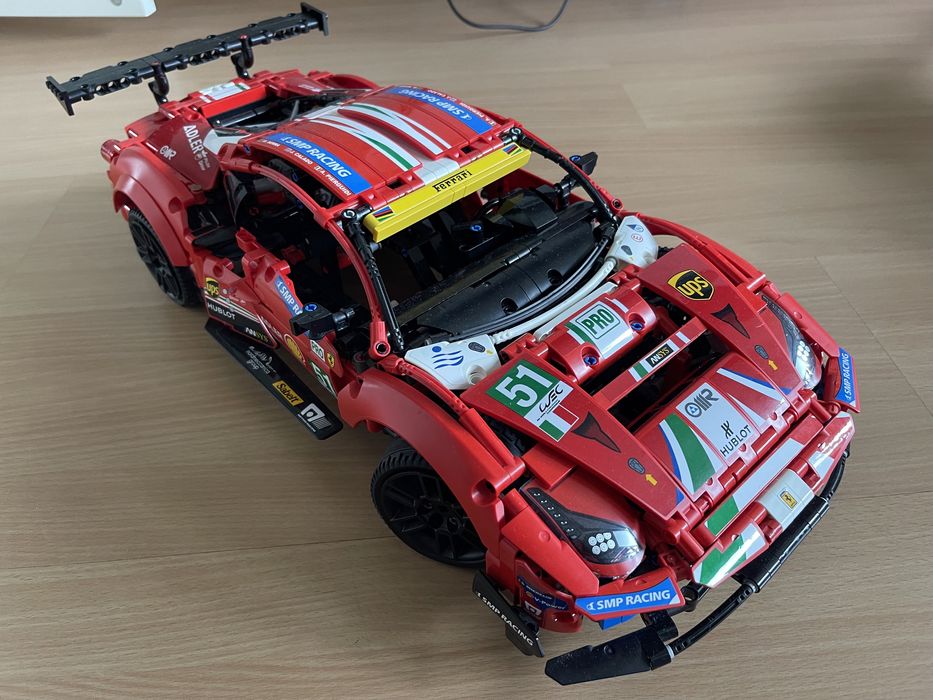 Lego Technic 42125 Ferrari 488 GTE Nazaré •