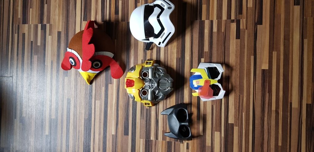 Maski Transformers , Starwars i nie tylko..