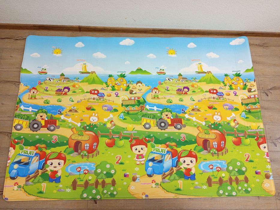 Продам развивающий коврик Babycare Fruit Farm 1850×1250×11мм