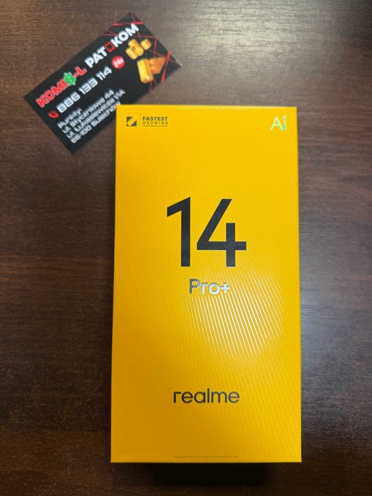 Realme 14 Pro +, 512 Gb , grey /Nowy/ **L PAT KOM*