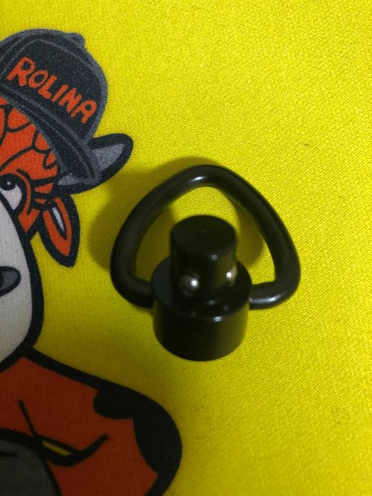 QD-антабка для ременя, трикутна, швидко знімається, з якісної сталі.