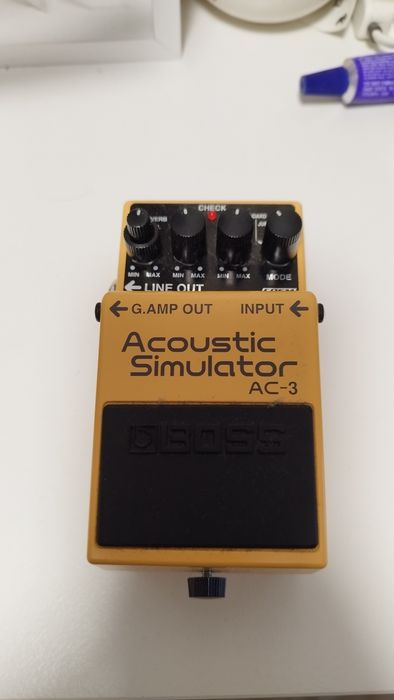 Pedal Boss ac-3 acústico