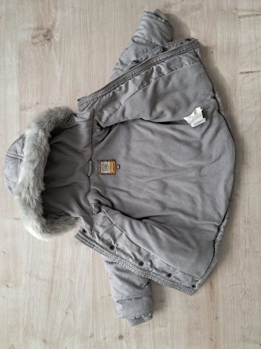 Kurtka zimowa rozmiar 80, czapka gratis