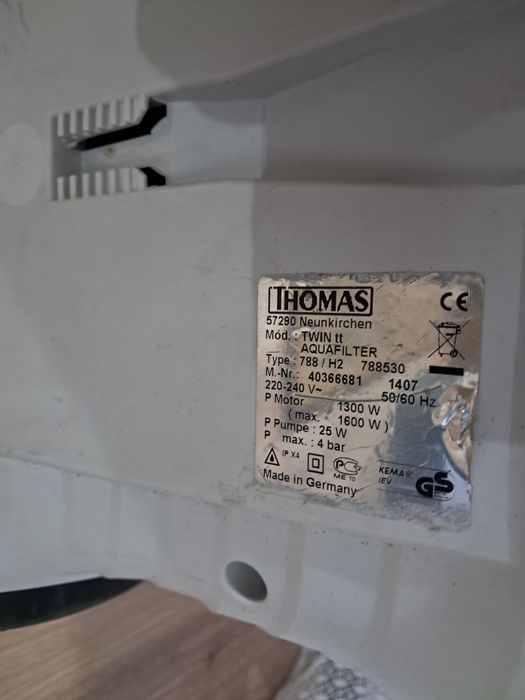 Пилосос Thomas Twin TT
