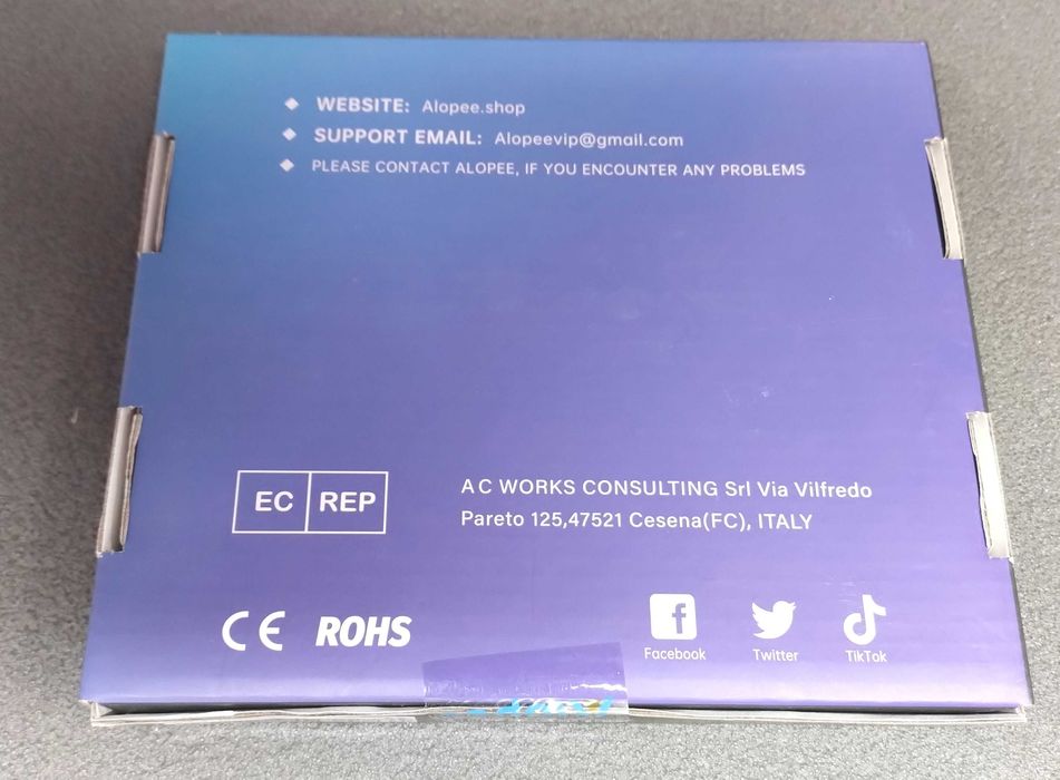 Alopee zestaw 6 x 32 cm niebieskich pasków LED. Diody 5050 SMD IP67.