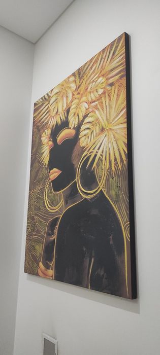 Tela pintada à mão