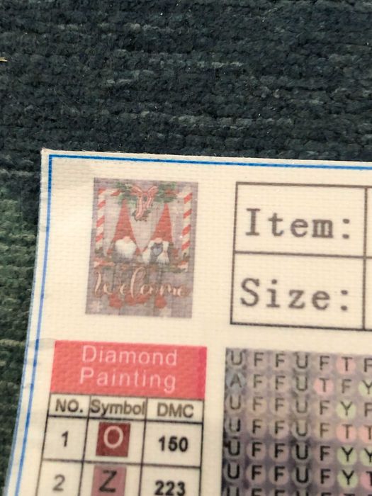 Kit diamond painting novo