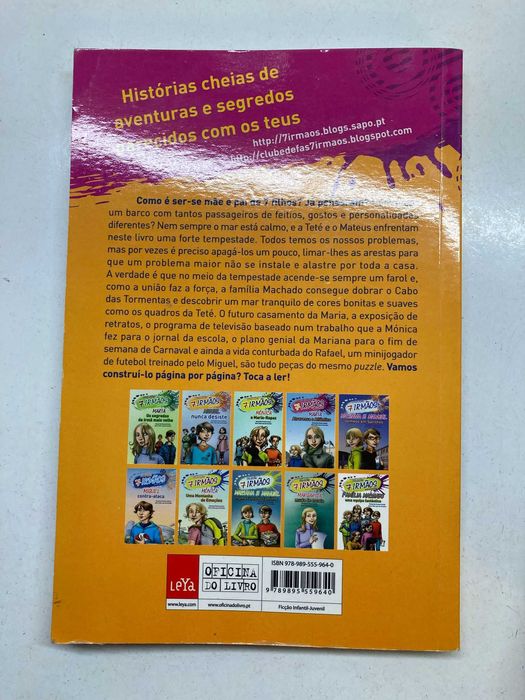 Livro - Família Machado: uma equipa fantástica (Colecção 7 Irmãos)