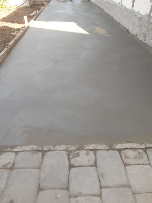 Полусухая стяжка, Стяжка пола,Машинная стяжка, Полистиролбетон,Стяжка