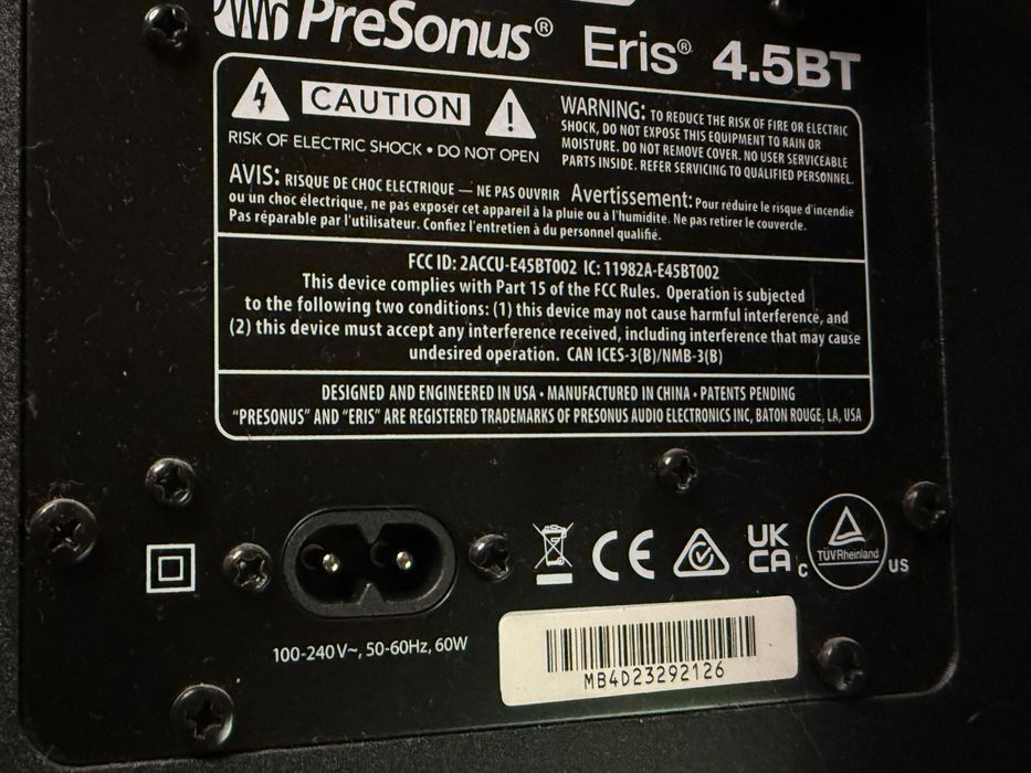 Студійні монітори PRESONUS ERIS 4.5 BT
