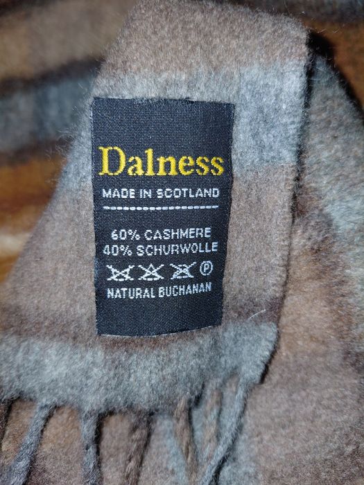 Szal kaszmir z wełną Dalness