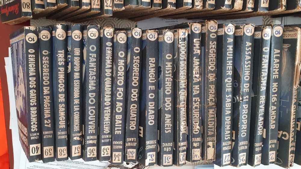 Livros da Coleção Grandes Mistérios Grandes Aventuras