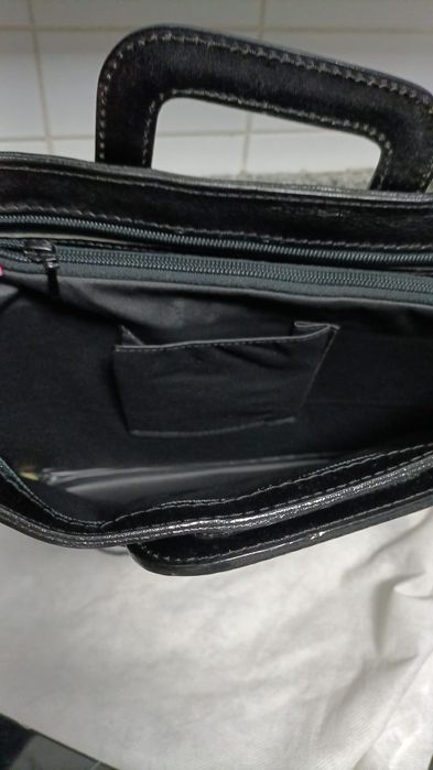 Mala e porta documentos Casa das Peles NOVOS