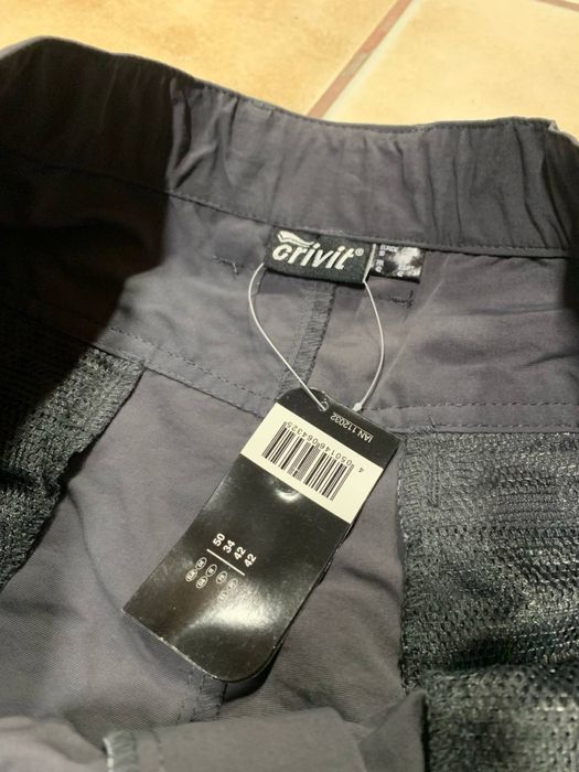 Штани брюки туристичні сірі тактичні карго німецькі нові тонкі літні